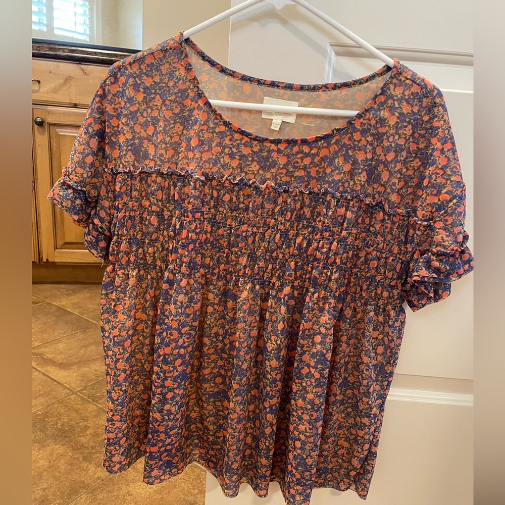 Deletta Floral Blouse